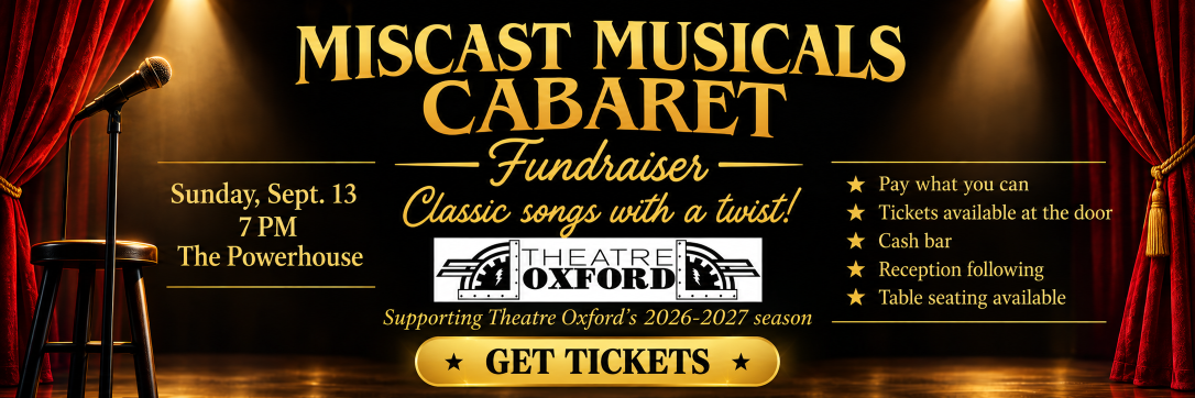 Theatre Oxford Miscast Musicals Cabaret Fundraiser