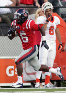 Walton is capable of scoring on any carry. Photo by Joshua McCoy / Ole Miss Athletics