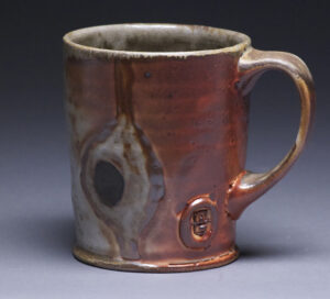Ceramic mug by Ashley Chavis.