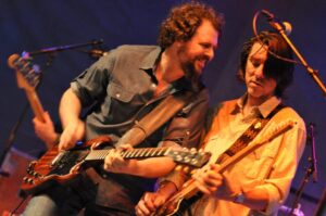 Patterson Hood and Mike Cooley of the Drive-By Truckers. Photo by Derek Moreton