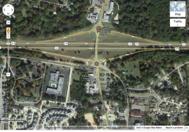 Intersection S. Lamar Blvd. and MS Hwy 6 / Image Courtesy of Google Maps