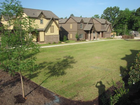 The Retreat on Anderson is nearing completion / Photo By HottyToddy.com