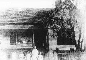 The home of Murry and Maud Falkner in New Albany, Miss.