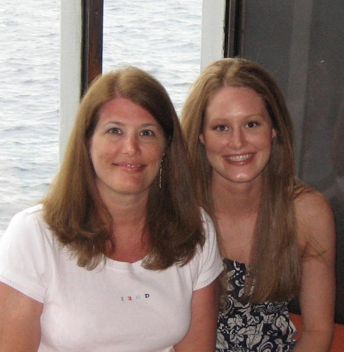 Evie and daughter Katie Photo credit of