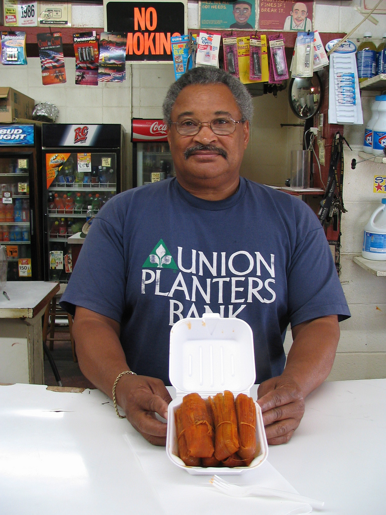 Gentle Lee Rainey of Delta Fast Food in Cleveland, MS. Photo by Amy Evans.