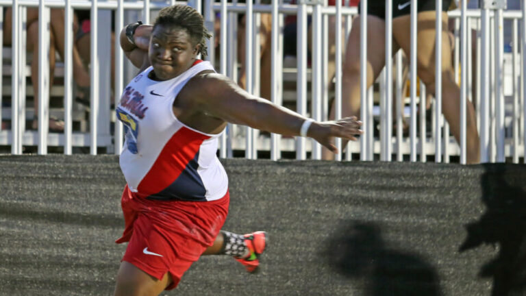 Raven Saunders Takes Olympic Silver in Women’s Shot Put
