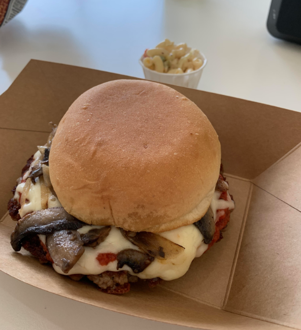 SharkBite: Review of Living Foods, Oxford Canteen Burgers