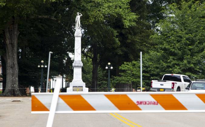Construction Currently Under Way to Relocate UM Confederate Statue