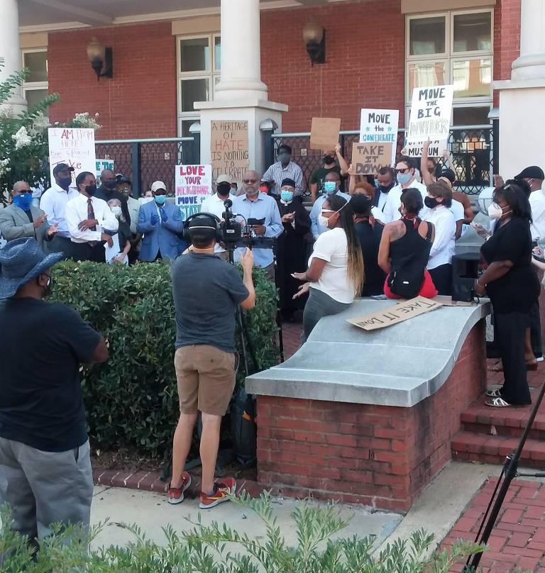 Faith Leaders Ask Supervisors to Reconsider Confederate Statue Move