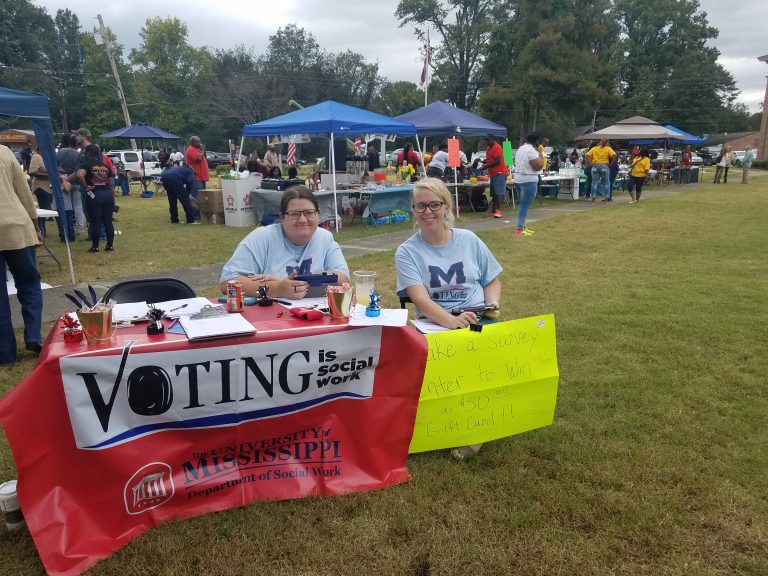 Social Work Students Engage Communities with the Voter Empowerment Project