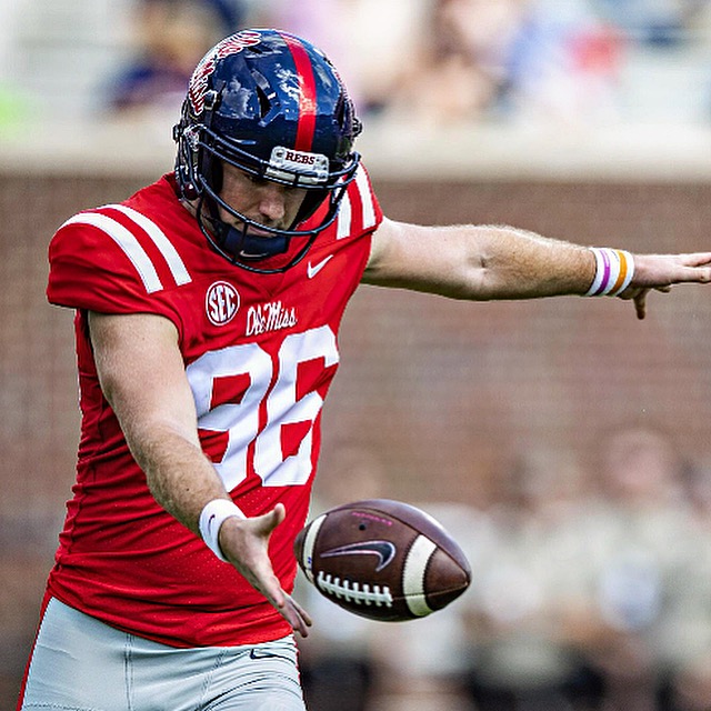Ole Miss Punter is the SEC Player of the Week