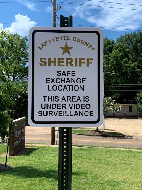 Lafayette County Sheriff’s Department Creates Safe Space for Exchanges