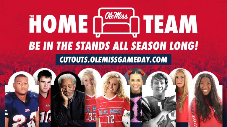 Ole Miss Sports Offers Cardboard Cutouts for Homes Games