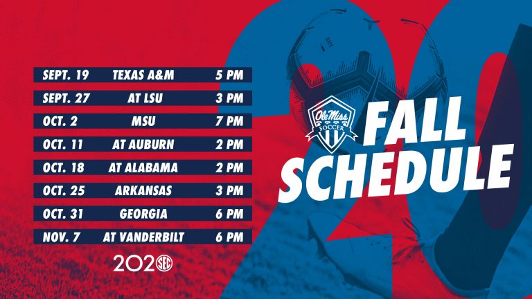 Ole Miss Soccer Eight-Game Slate Released