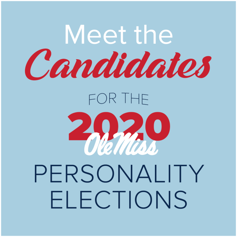 Meet the Candidates: Ole Miss Personality Elections 2020