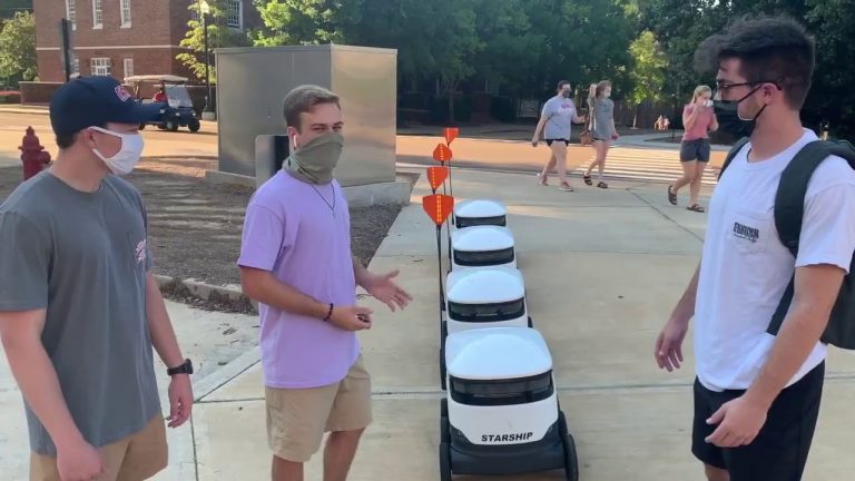 Hotty Toddy Exclusive: Students React to Starship Delivery Robots