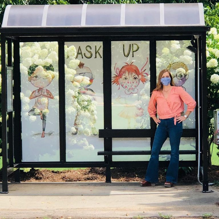Oxford Artists Spruce Up Local Bus Shelters