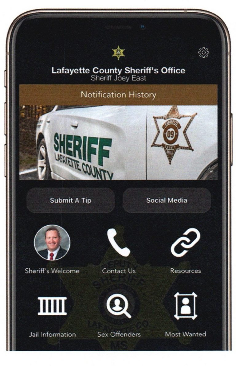 New Sheriff’s App Shows Jail Info, Community Alerts for Oxford
