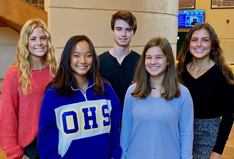 Five OHS Students to Serve on State Superintendent’s Council