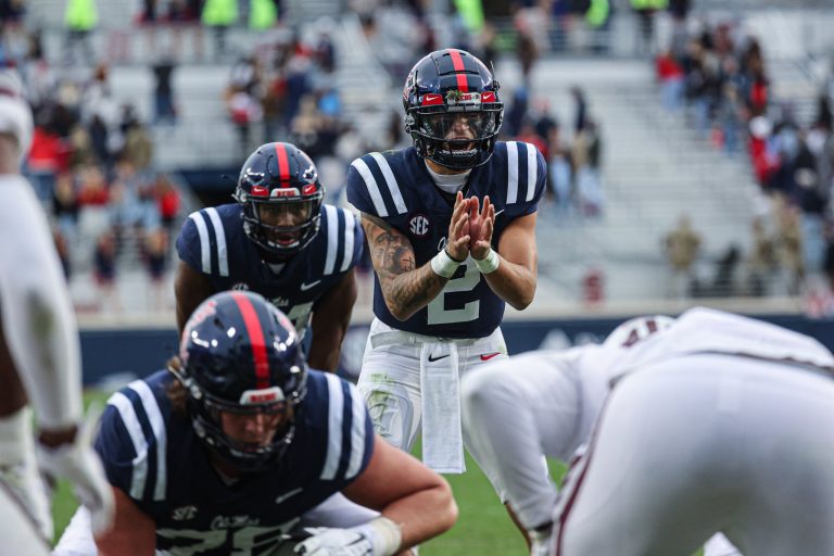 Ole Miss QB Matt Corral Named SEC Co-Offensive Player of the Week