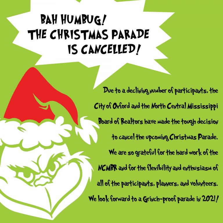 Oxford Christmas Parade Canceled