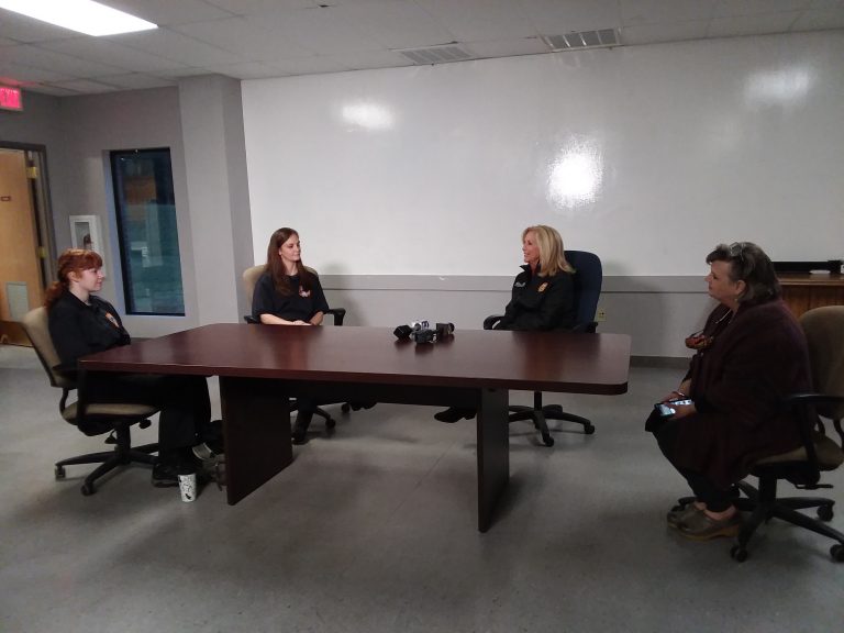 Attorney General and Senator Visit LCFD Female First-Responders