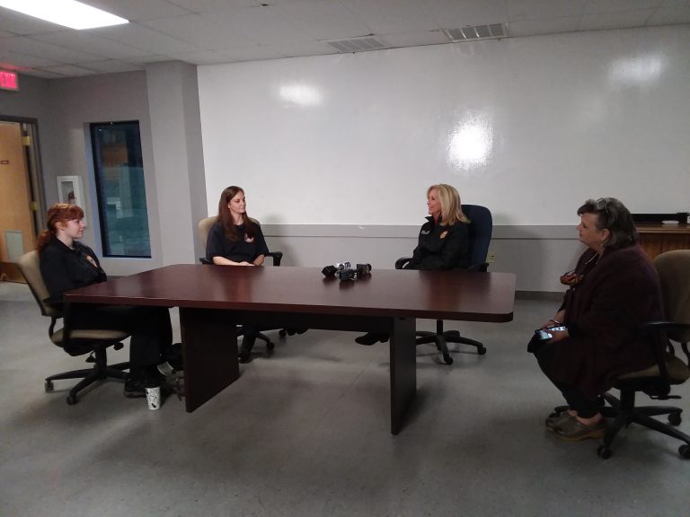 Attorney General and Senator Visit LCFD Female First-Responders