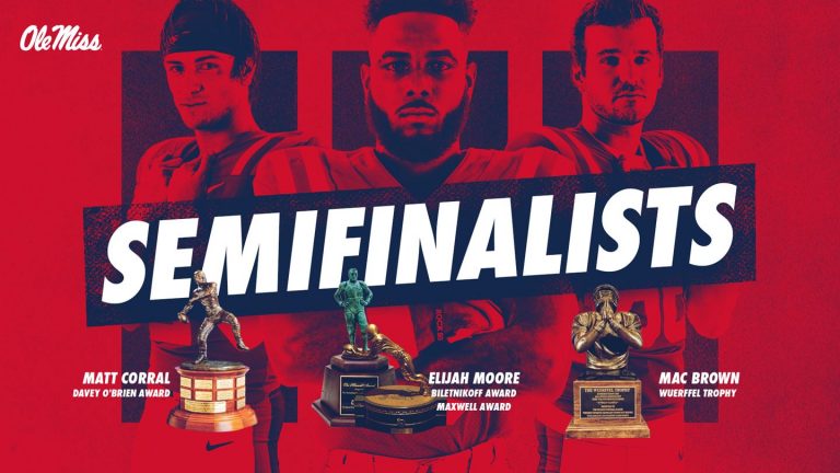 Three Rebels Tabbed as Semifinalists for National Awards