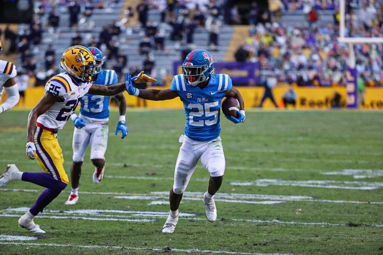 Ole Miss’ Running Back Henry Parrish Jr. Enters Transfer Portal