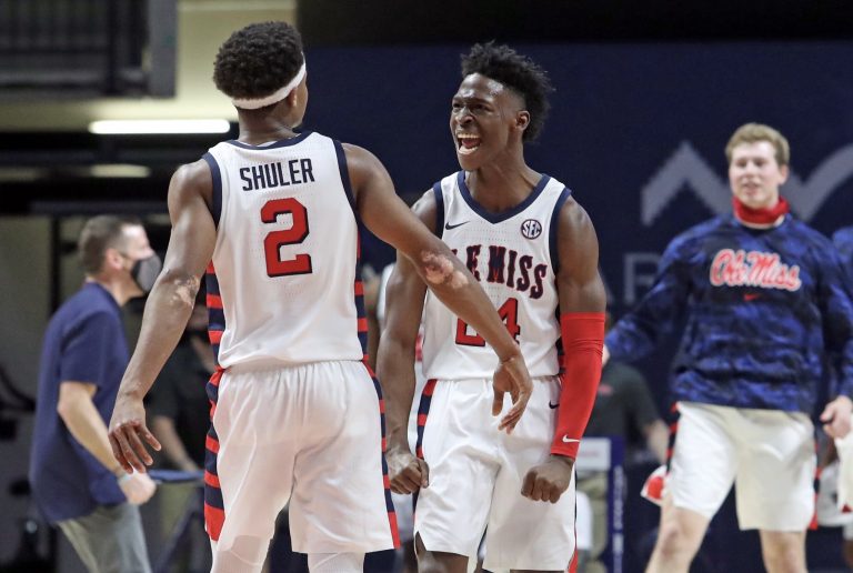Ole Miss Takes on South Carolina in SEC Basketball Tournament