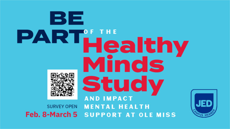 Student Survey to Improve Health and Well-Being at Ole Miss