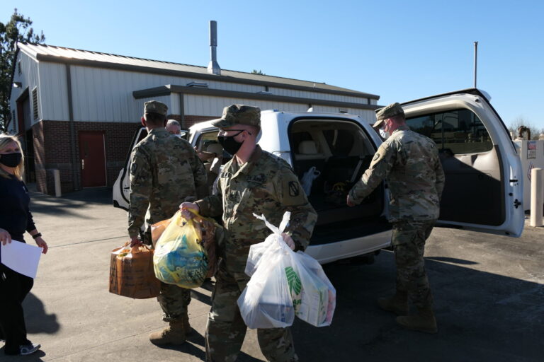 Snacks and Gifts Donated to Vaccination Site