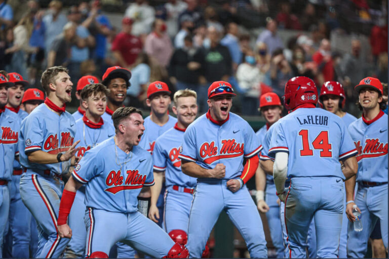 Ole Miss Sweeps State Farm College Baseball Showdown with Win Over Texas