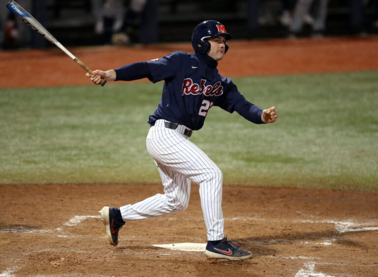 No. 4 Ole Miss Opens Conference Action Defeating Auburn in Series Opener