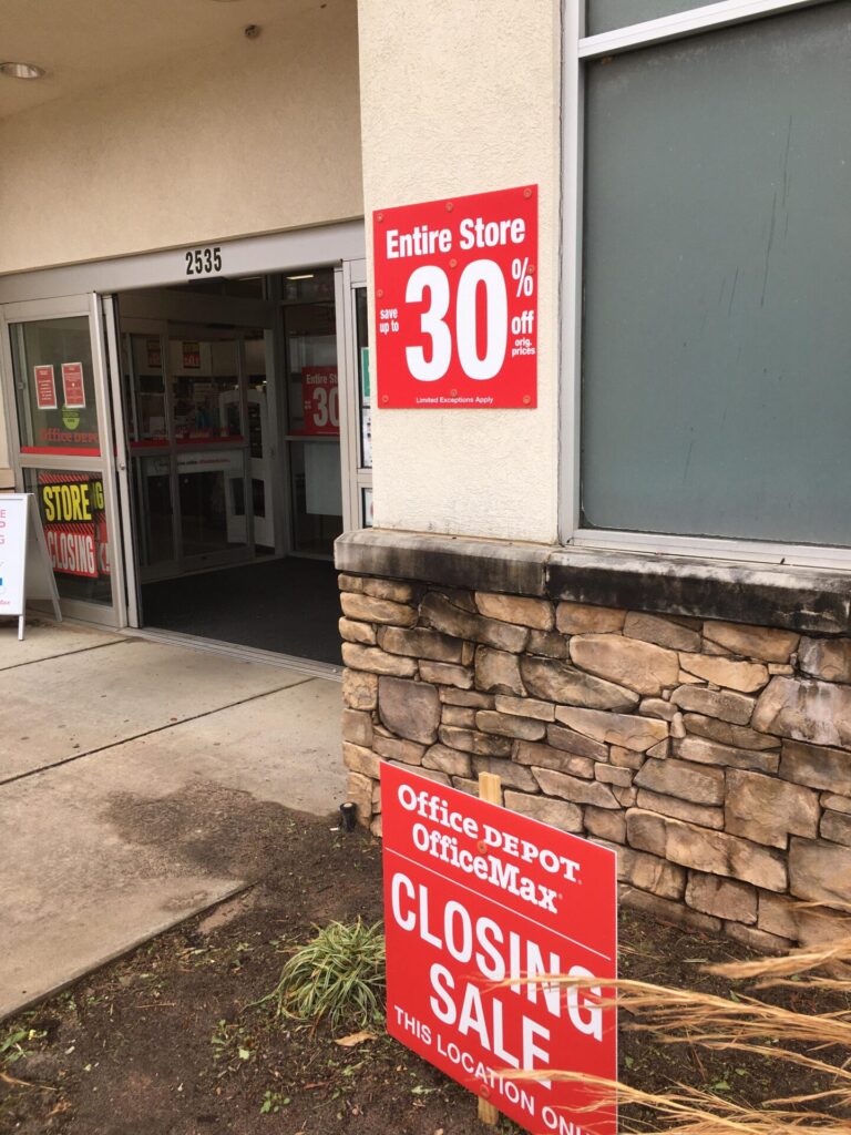 Office Depot in Oxford to Close May 15