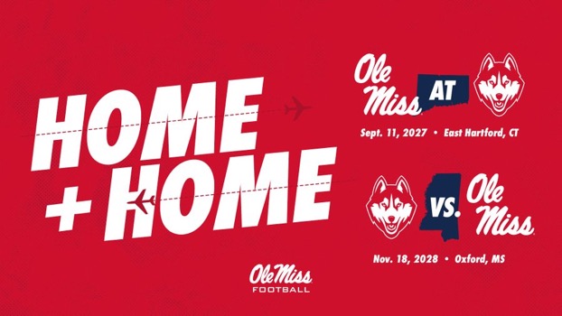 Ole Miss Football Schedules Home-and-Home Series with UConn