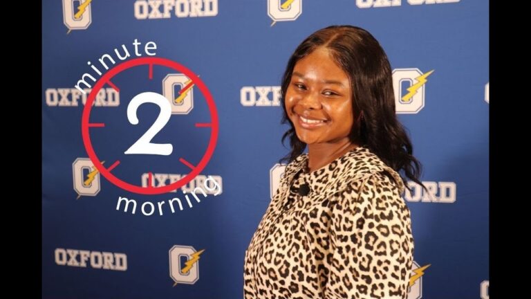 OHS Two Minute Morning