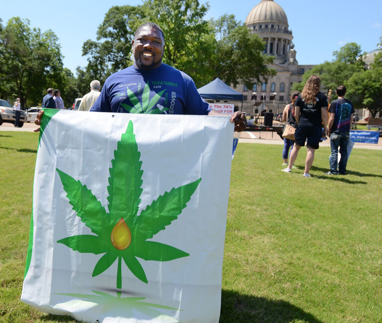Medical Marijuana Protesters Call on Mississippi Politicians to ‘Stop the Steal’