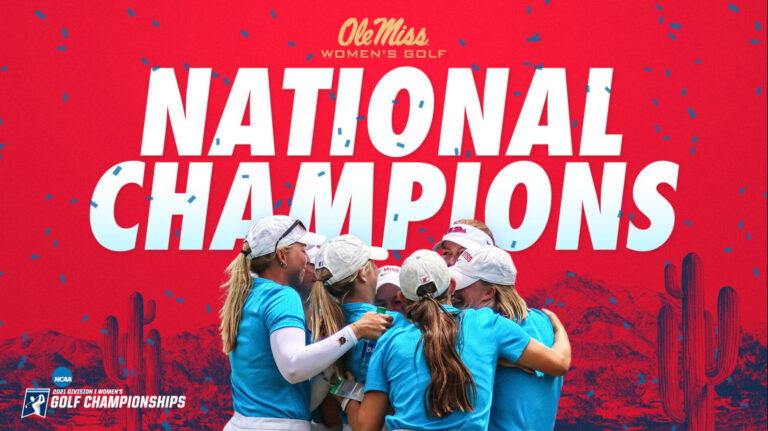 Women’s Golf Crowned National Champions
