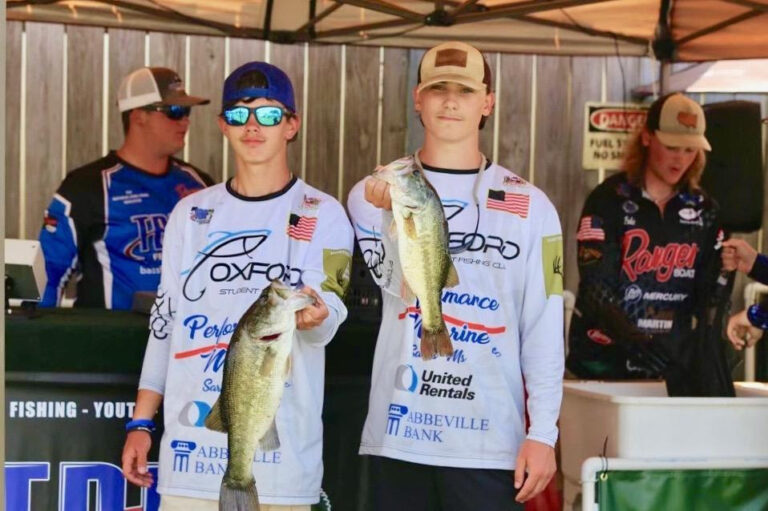 OMS Students Reel in 4th Place at Mississippi Junior Bass Tournament