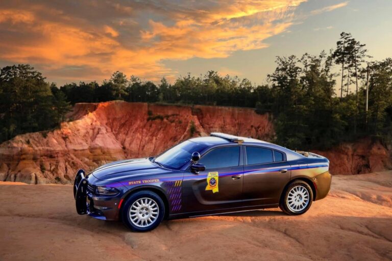 MHP Fallen Trooper’s Patrol Car Featured in 2022 Calendar