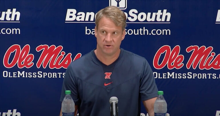 Coach Kiffin Touts 100% Vaccination, Looks Ahead After Fall Camp Starts