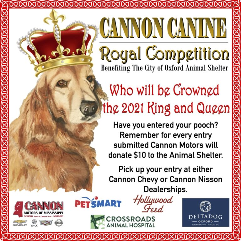 Cannon Motors Looking for Canine King and Queen