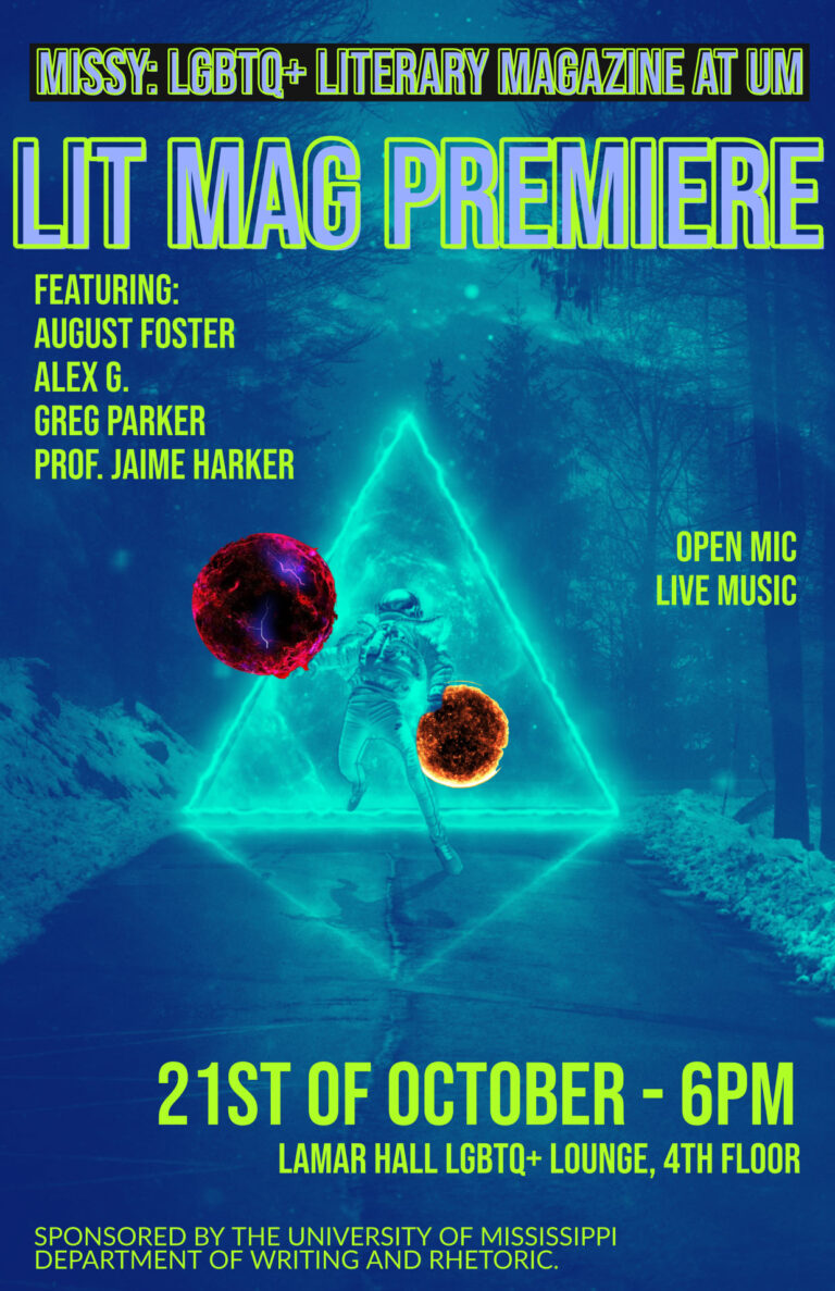 Missy, New LGBTQ+ Literary Magazine, Launches Thursday