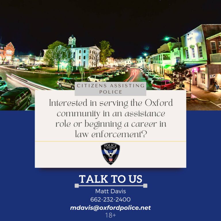 OPD’s Volunteer Program Offers Insight Into Law Enforcement