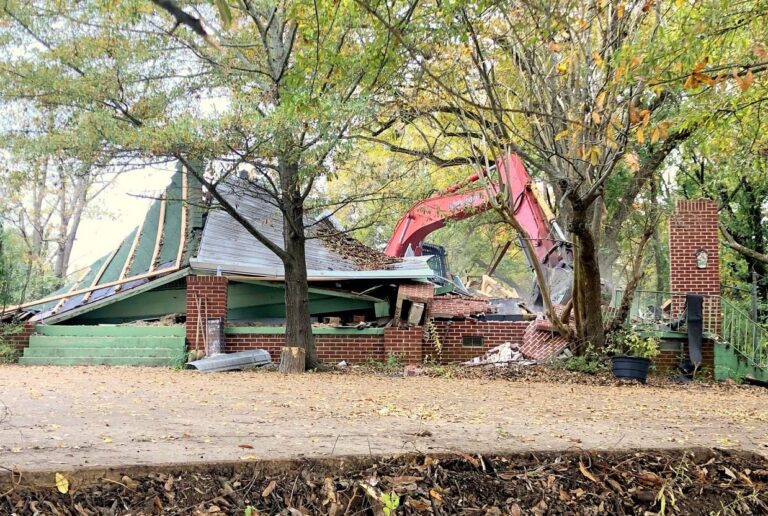 Oxford is a Little Gray Today After Local Color is Demolished