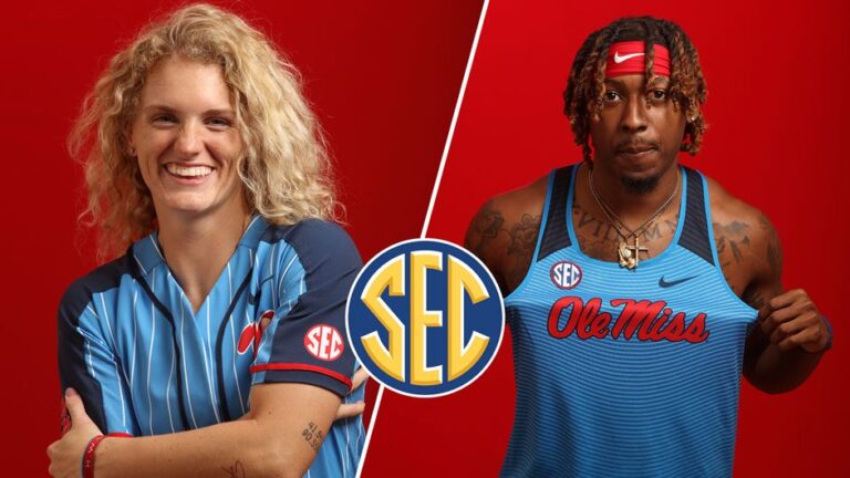 Ole Miss Softball’s Banks, Track’s Young Jr. to Participate in 2021 SEC Career Tour