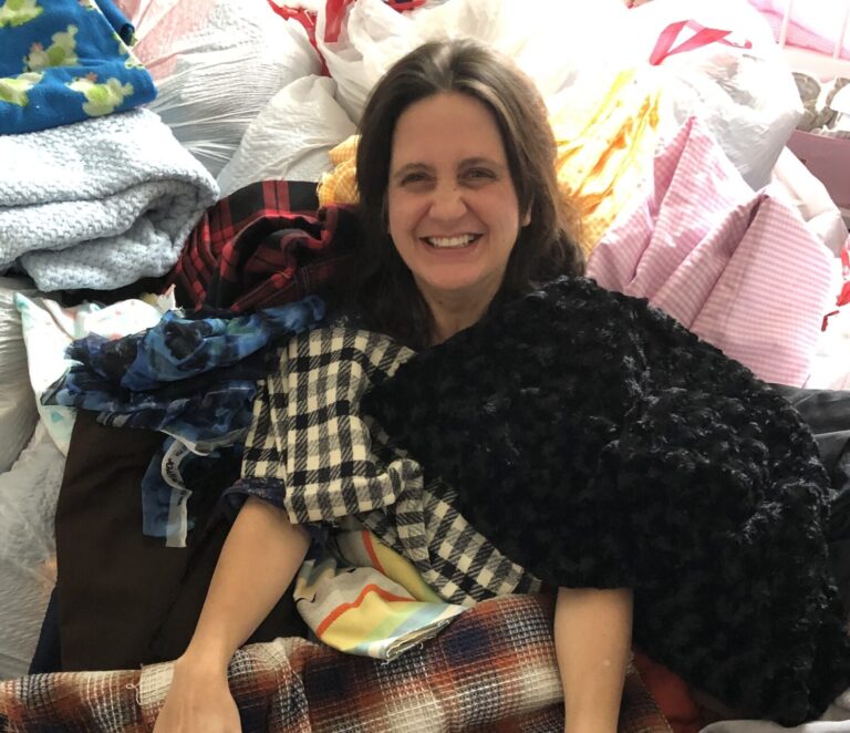 Local Artist to Give Away Free Sewing Fabric Monday