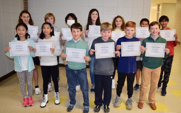 Students Recognized for Highest Scores on MAAP