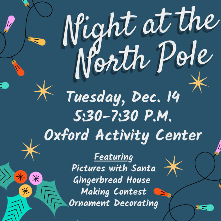 Come Build a Gingerbread House at the ‘Night at the North Pole’ Event